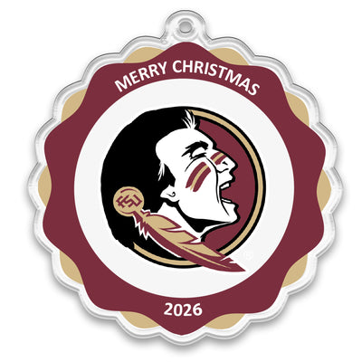 Florida State Seminoles - FSU Merry Christmas 2026 Ornament