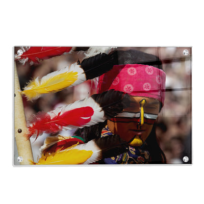 Florida State Seminoles - Chief Osceola - College Wall Art #Acrylic