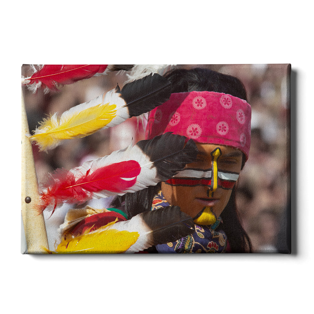 Florida State Seminoles - Chief Osceola - College Wall Art #Canvas