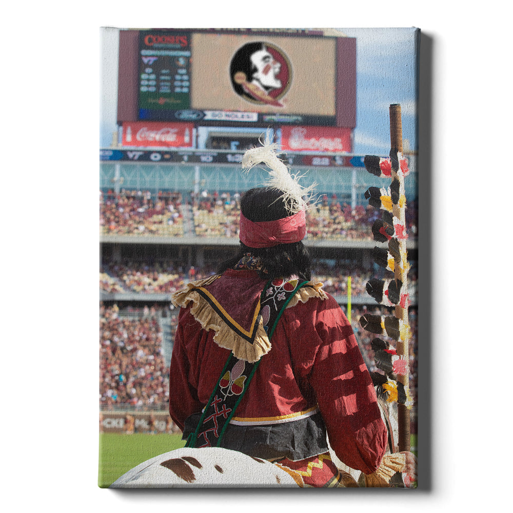 Florida State Seminoles - Watchful Eye - College Wall Art #Canvas