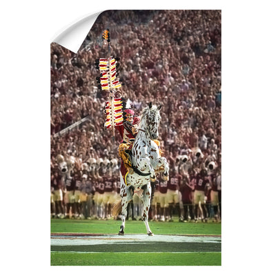 Florida State Seminoles - Chief Osceola Portrait - College Wall Art #Decal