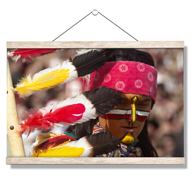 Florida State Seminoles - Chief Osceola - College Wall Art #Hanging Canvas