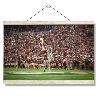 Florida State Seminoles - Chief Osceola Boom! - College Wall Art #Hanging Canvas