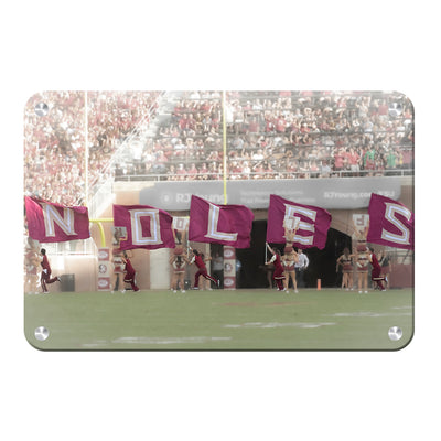 Florida State Seminoles - Noles - College Wall Art #Metal
