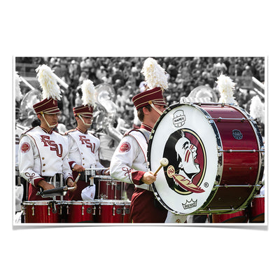 Florida State Seminoles - FSU Marching Chiefs - College Wall Art #Poster