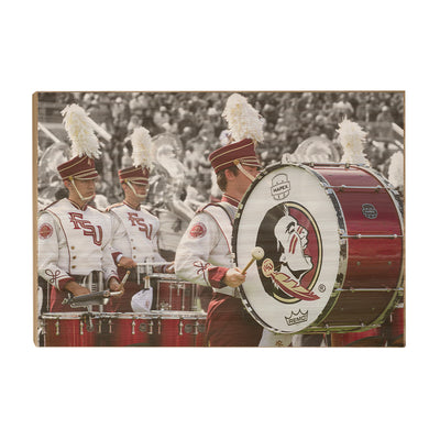 Florida State Seminoles - FSU Marching Chiefs - College Wall Art #Wood