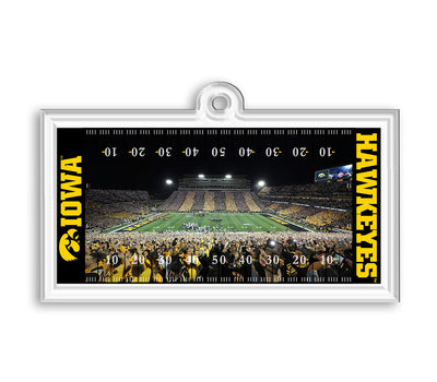 Iowa Hawkeyes - The Epic Hawkeye Wave Ornament & Bag Tag