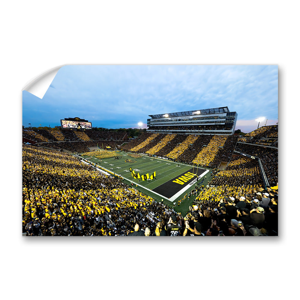 Iowa Hawkeyes - Iowa Hawkeyes Grand Entrance - College Wall Art #Canvas