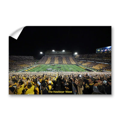 Iowa Hawkeyes - The Epic Hawkeye Wave - College Wall Art #Wall Decal