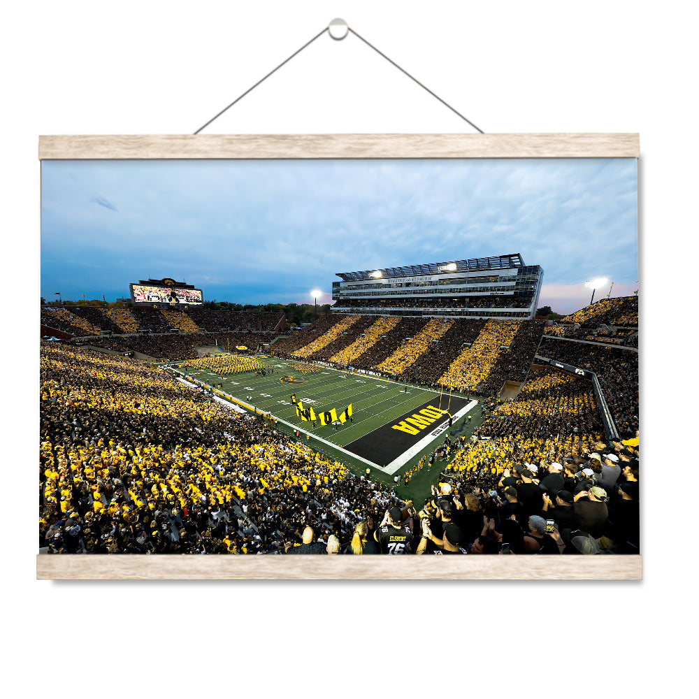 Iowa Hawkeyes - Iowa Hawkeyes Grand Entrance - College Wall Art #Canvas