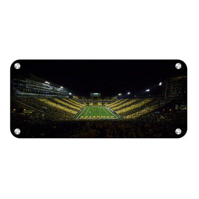 Iowa Hawkeyes - Hawkeyes Stripe Out Panoramic - College Wall Art #Metal