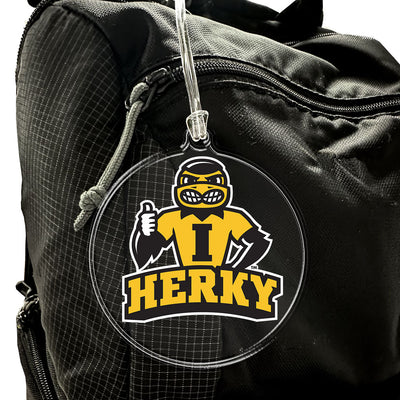 Iowa Hawkeyes - Herky Ornament & Bag Tag