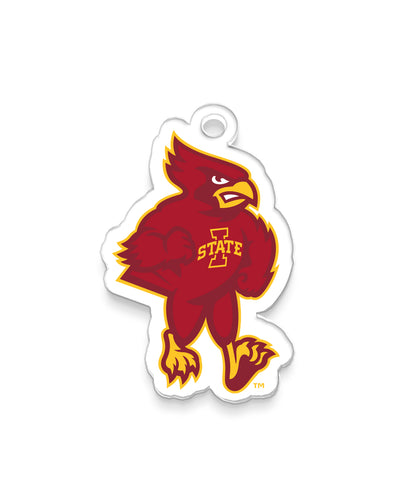 Iowa State Cyclones - Cy Dimensional Bag Tag & Ornament