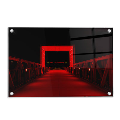 Iowa State Cyclones - The Bridge Jack Trice Stadium - College Wall Art #Acrylic