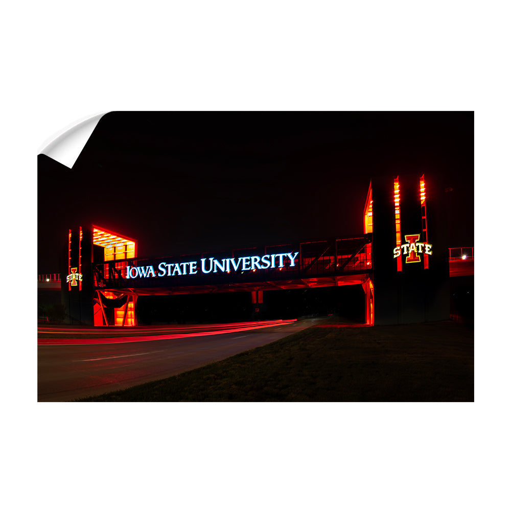 Iowa State Cyclones - Iowa State University Bridge - College Wall Art #Canvas