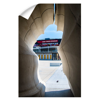 Iowa State Cyclones - Jack Trice View - College Wall Art #Wall Decal