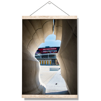 Iowa State Cyclones - Jack Trice View - College Wall Art #Hanging Canvas