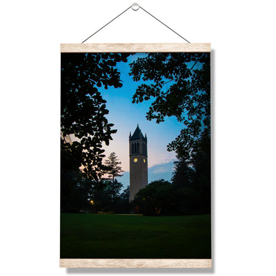 Iowa State Cyclones - Sunset Campanile View - College Wall Art #Hanging Canvas