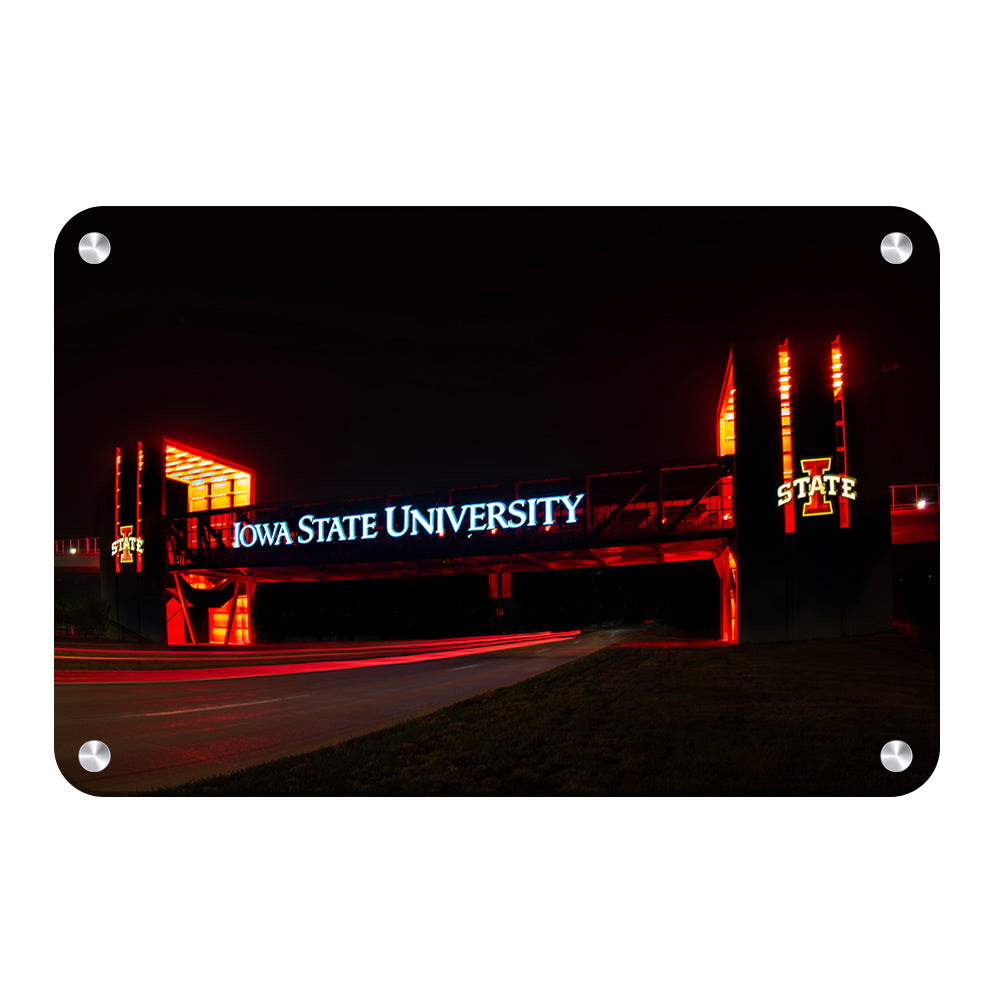 Iowa State Cyclones - Iowa State University Bridge - College Wall Art #Canvas