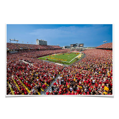 Iowa State Cyclones - Enter Iowa State - College Wall Art #Poster
