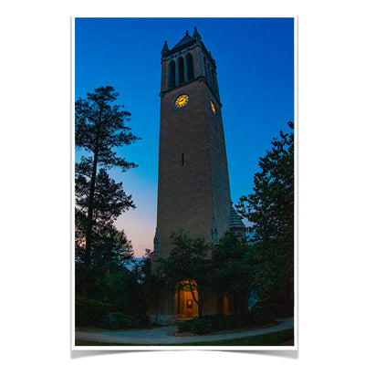 Iowa State Cyclones - Sunset Campanile - College Wall Art #Poster