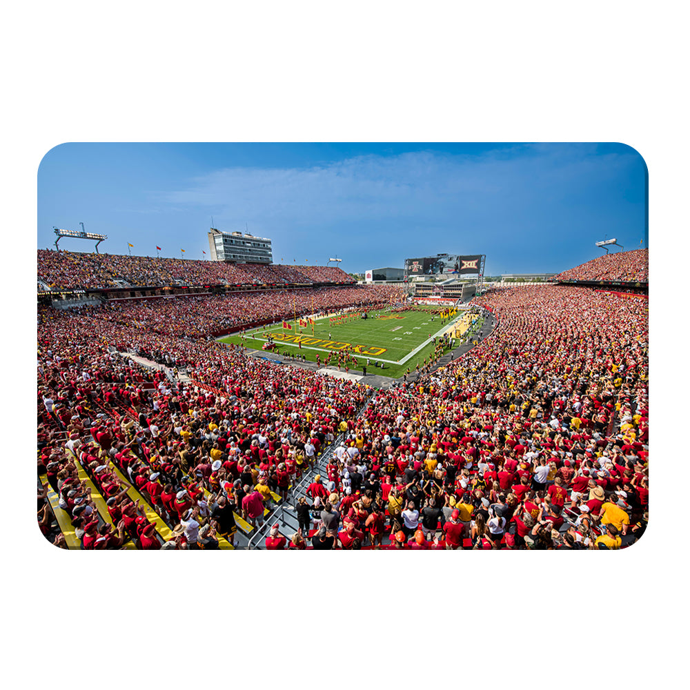 Iowa State Cyclones - Enter Iowa State - College Wall Art #Canvas