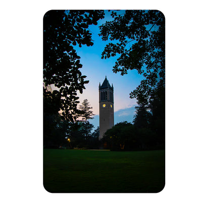 Iowa State Cyclones - Sunset Campanile View - College Wall Art #PVC
