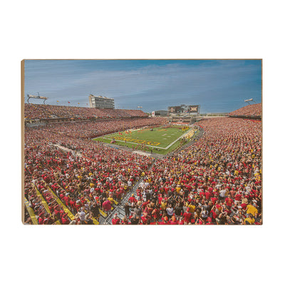Iowa State Cyclones - Enter Iowa State - College Wall Art #Wood