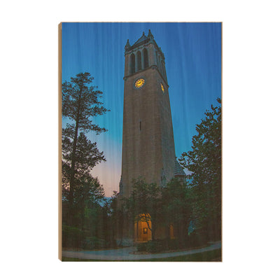 Iowa State Cyclones - Sunset Campanile - College Wall Art #Wood