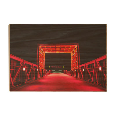 Iowa State Cyclones - Walk to Jack Trice Stadium - College Wall Art #Wood