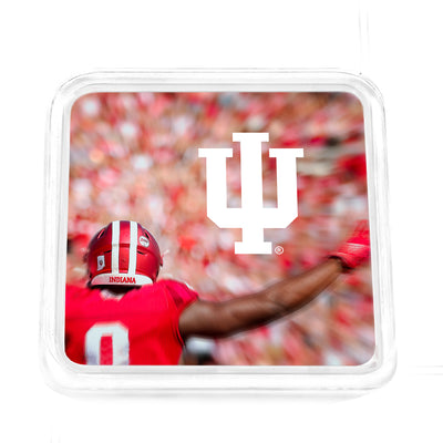 Indiana Hoosiers - Indiana Football Motion with IU Mark