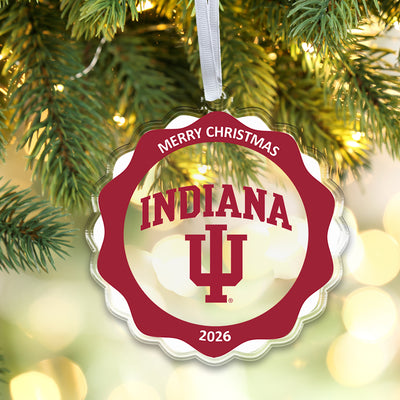 Indiana Hoosiers - Indiana Christmas 2026 Ornament