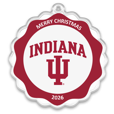Indiana Hoosiers - Indiana Christmas 2026 Ornament