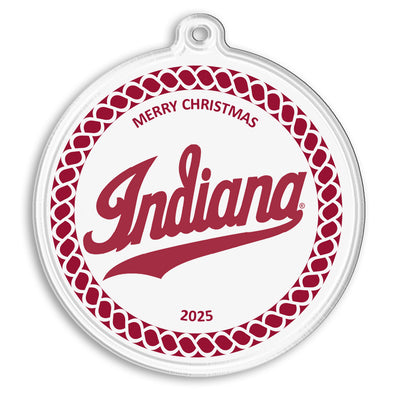 Indiana Hoosiers - Indiana Christmas 2025 Ornament