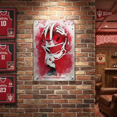 Indiana Hoosiers - Indiana Hoosiers National Champions Metal Wall Art