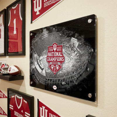 Indiana Hoosiers - Hoosiers National Champions 16-0 Acrylic Wall Art