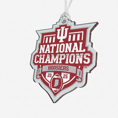 Indiana Hoosiers - Indiana Hoosiers National Champions Bag Tag & Ornament