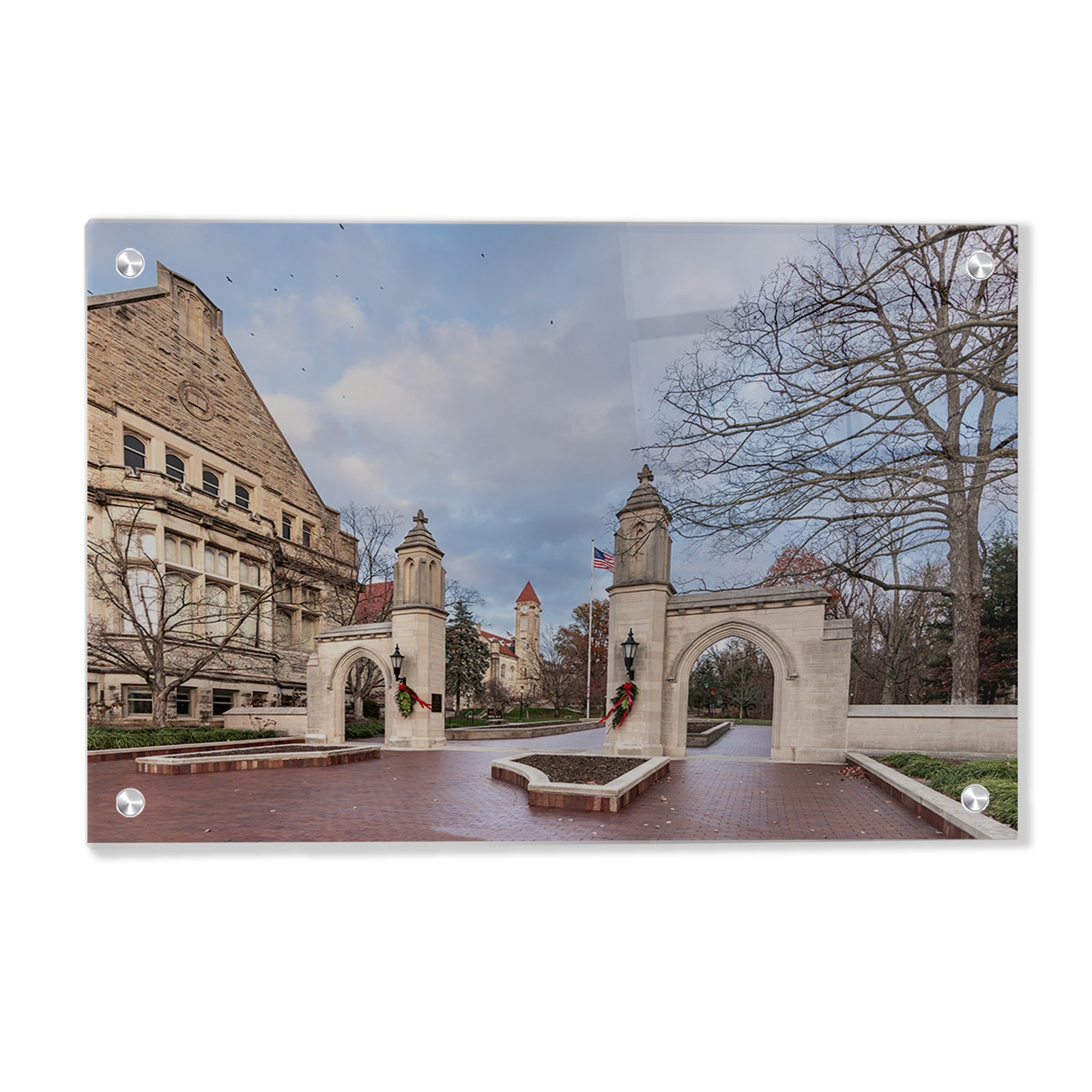Indiana Hoosiers - Entrance Indiana University - College Wall Art #Canvas
