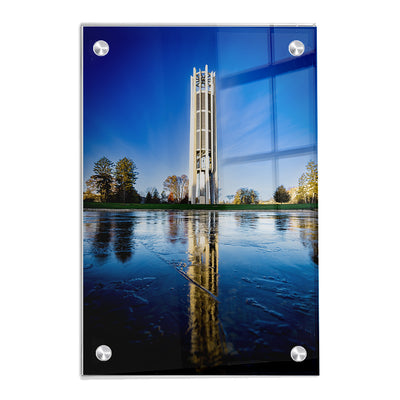 Indiana Hoosiers - First Ice Reflection - College Wall Art #Acrylic