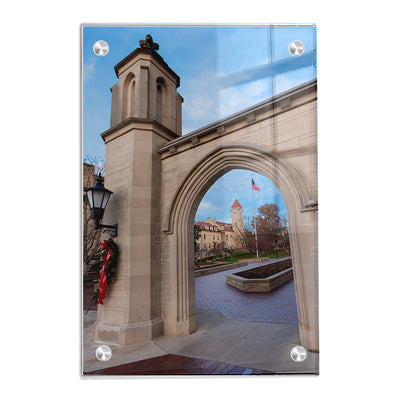 Indiana Hoosiers - Indiana Gate - College Wall Art #Acrylic
