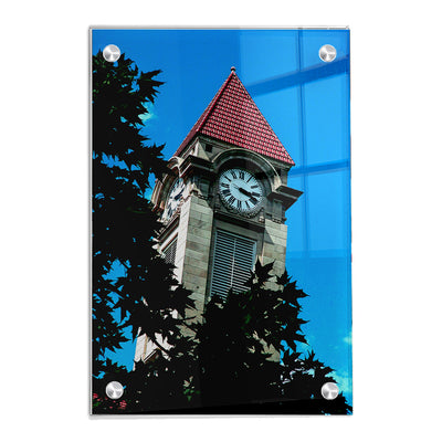 Indiana Hoosiers - IU Clock Tower - College Wall Art #Acrylic