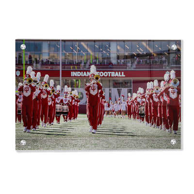 Indiana Hoosiers - The Marching Hundred - College Wall Art #Acrylic