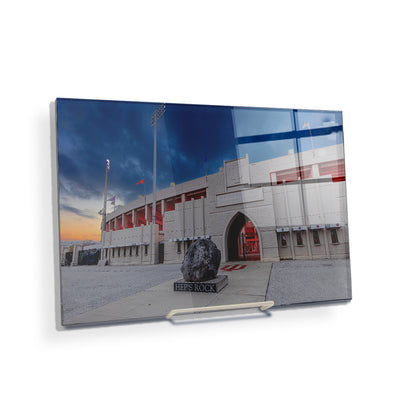 Indiana Hoosiers - Hep's Rock - College Wall Art #Acrylic Mini