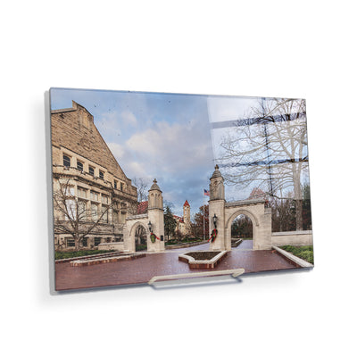 Indiana Hoosiers - Entrance Indiana University - College Wall Art #Acrylic Mini