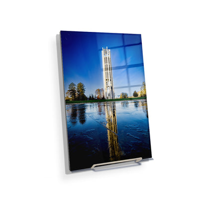 Indiana Hoosiers - First Ice Reflection - College Wall Art #Acrylic Mini