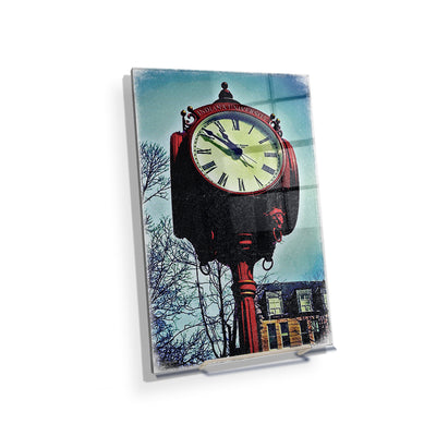 Indiana Hoosiers - IU Clock Art - College Wall Art #Acrylic Mini