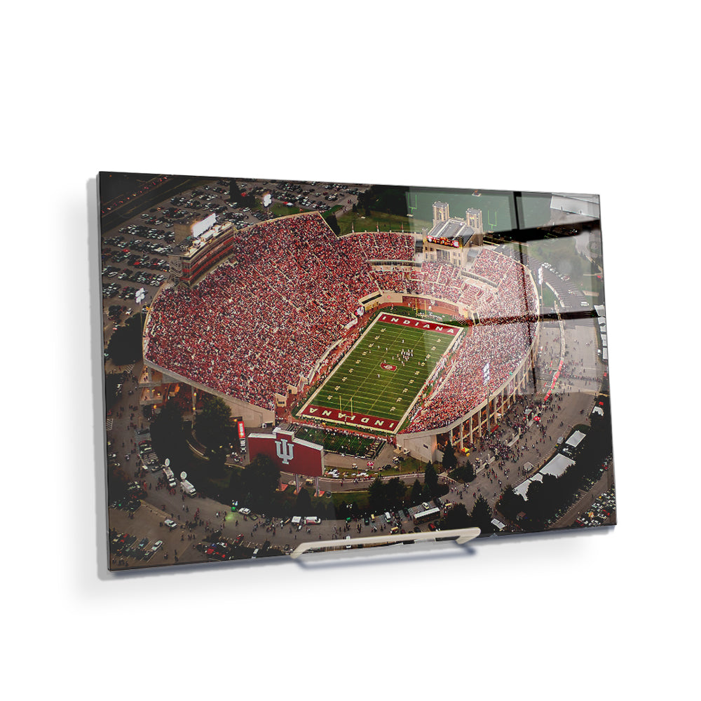 Indiana Hoosiers - Memorial Stadium Aerial - College Wall Art #Canvas