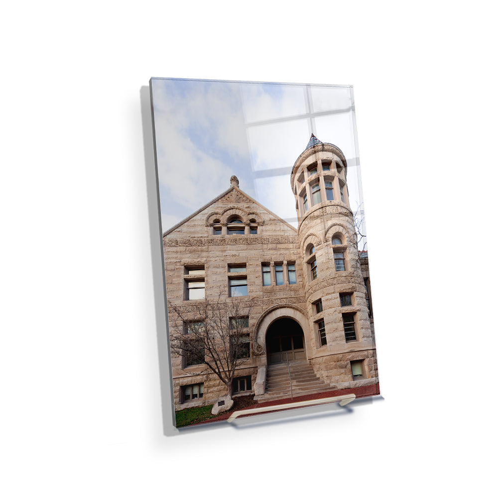 Indiana Hoosiers - Maxwell Hall - College Wall Art #Canvas
