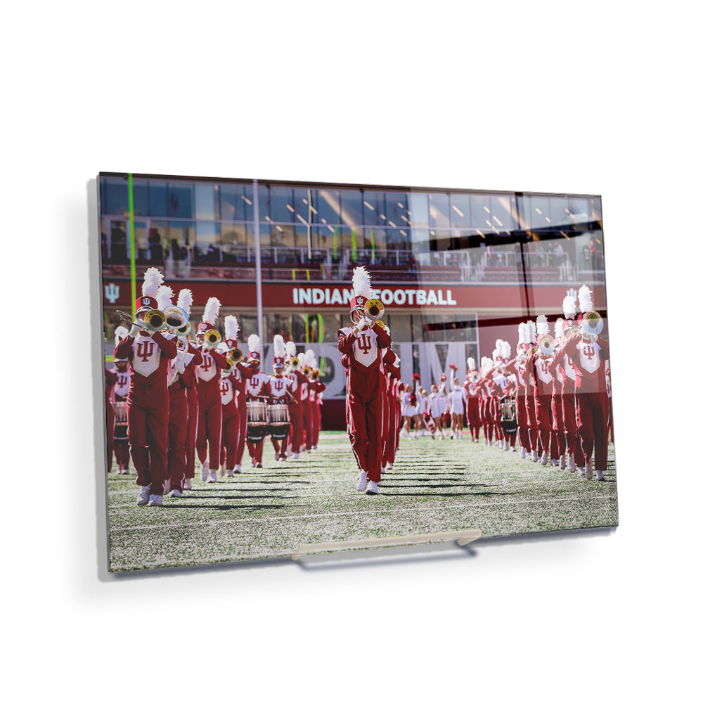 Indiana Hoosiers - The Marching Hundred - College Wall Art #Canvas