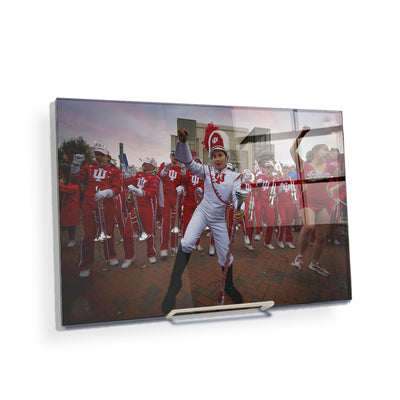 Indiana Hoosiers - IU Marching Hundred Sunrise - College Wall Art #Acrylic Mini
